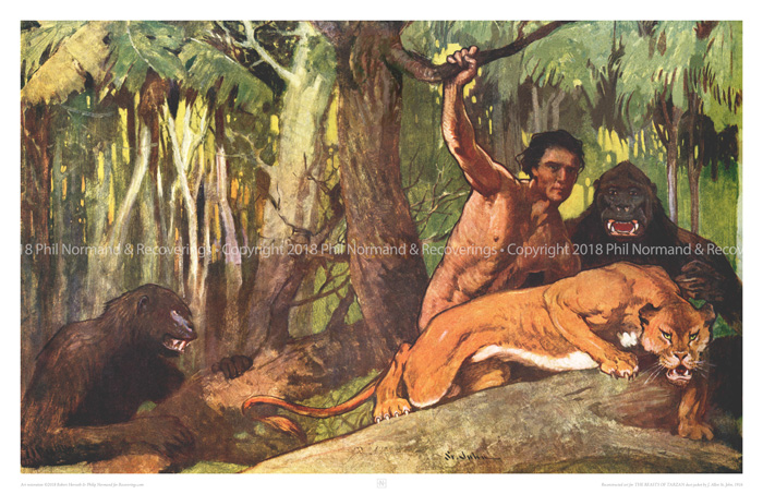 The Beasts of Tarzan Print