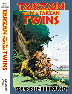 Tarzan and the Tarzan Twins start a trek over the veldt