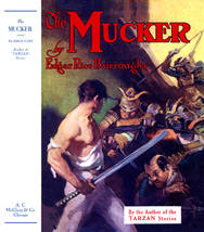 Billy Byrne, the Mucker, confronts three samurai warriors